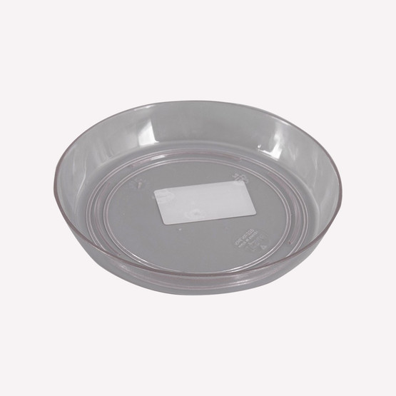 Üçsan Orkide Saksı Tabağı Şeffaf-Beyaz 1,5 lt 