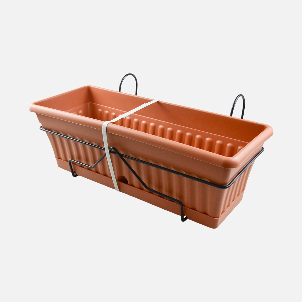    Üçsan Bergama Ferforje Askılı Saksı 50 cm  