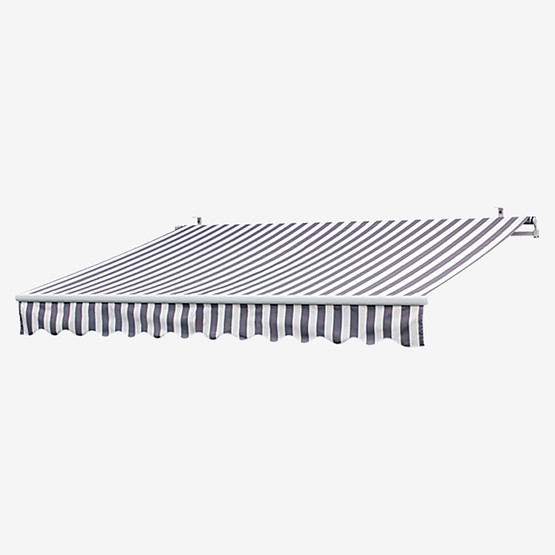 Sunfun Polyester Tente Gri-Beyaz 300x200 cm