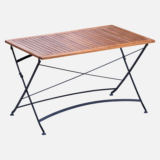 Sunfun Moni Ferforje Ahşap Masa 