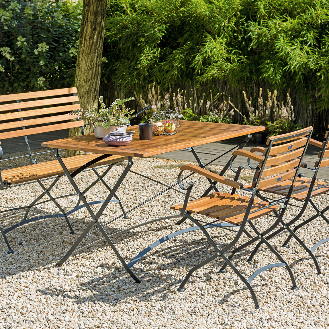    Sunfun Moni Ferforje Ahşap Sandalye  