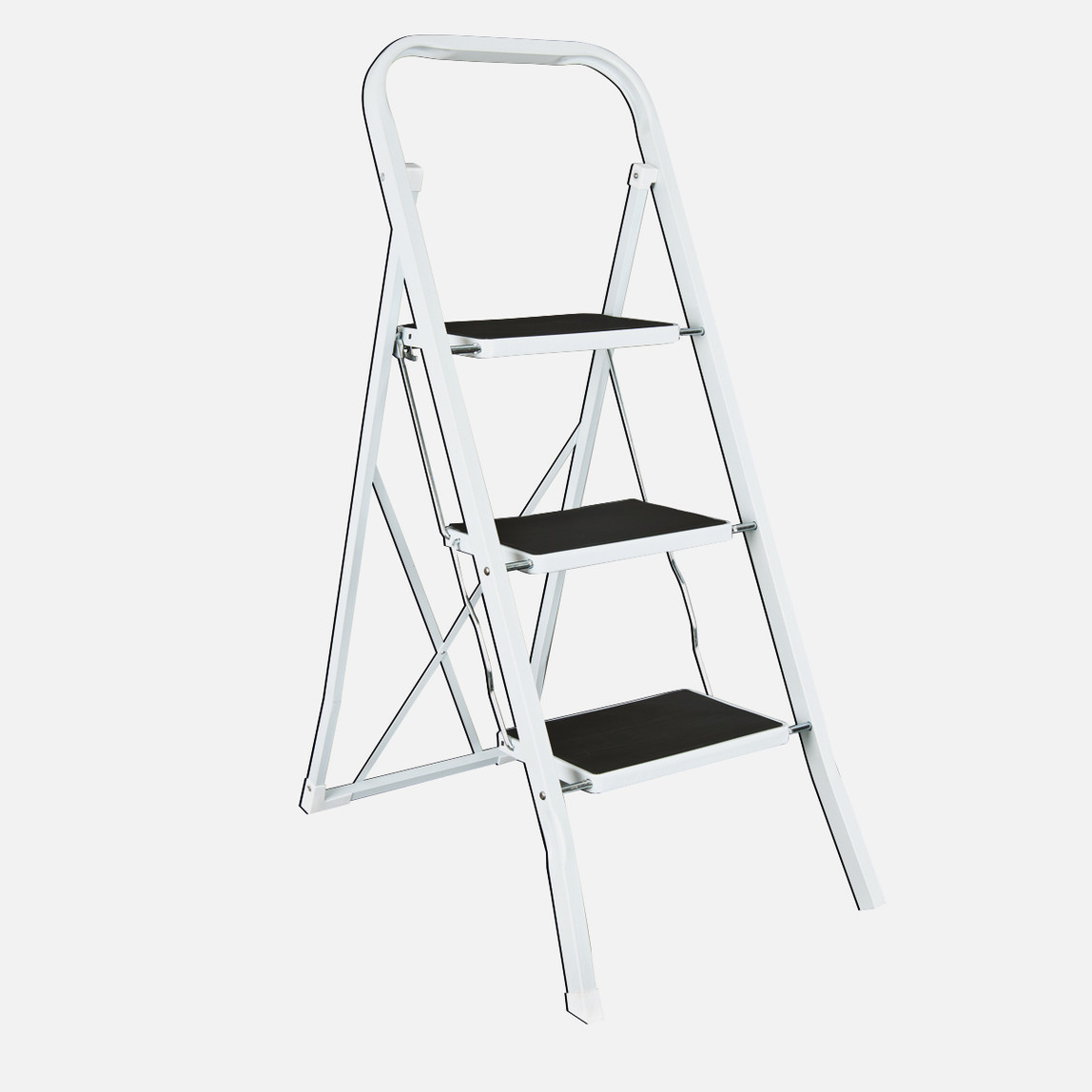    Regalux 3 Basamaklı Katlanabilir Ev - Ofis Tipi Merdiven  