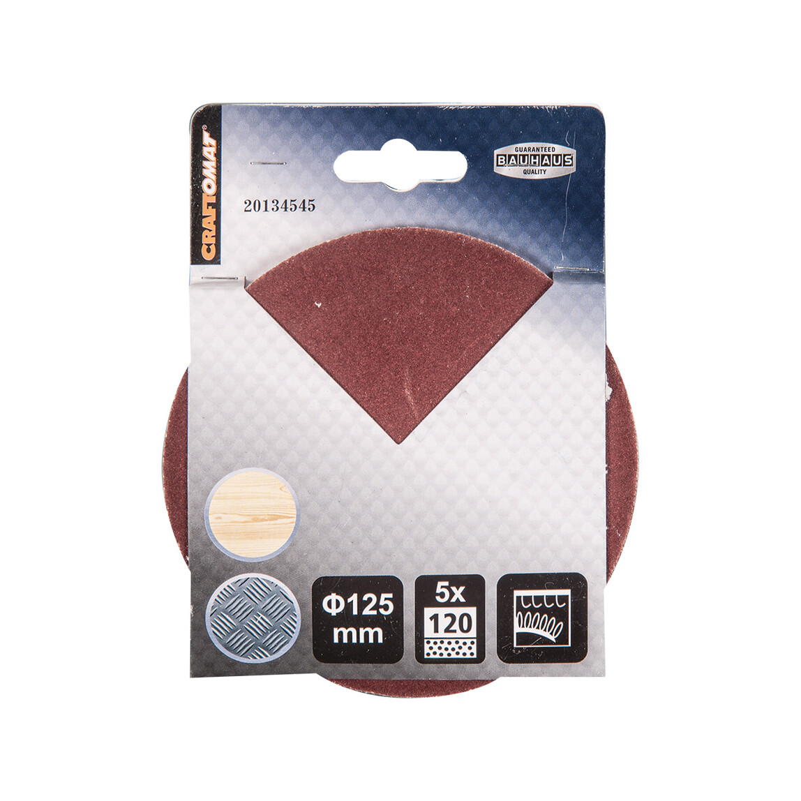    Craftomat K120 5x120 Zımpara Tabanı  