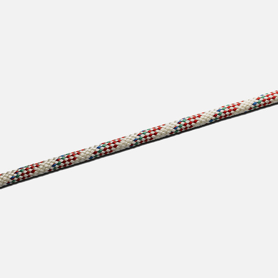 Seilflecht Atlantik Compakt Halat 10 mm Beyaz/Kırmızı