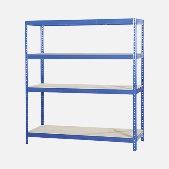 Regalux 4 Katlı Metal Raf XXL Mavi 