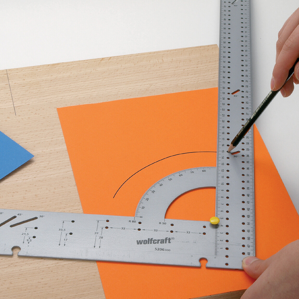    Wolfcraft Universal 500 mm Gönye  