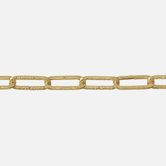 Stabilit Süs Zincir 3mm Pirinçlendirilmiş