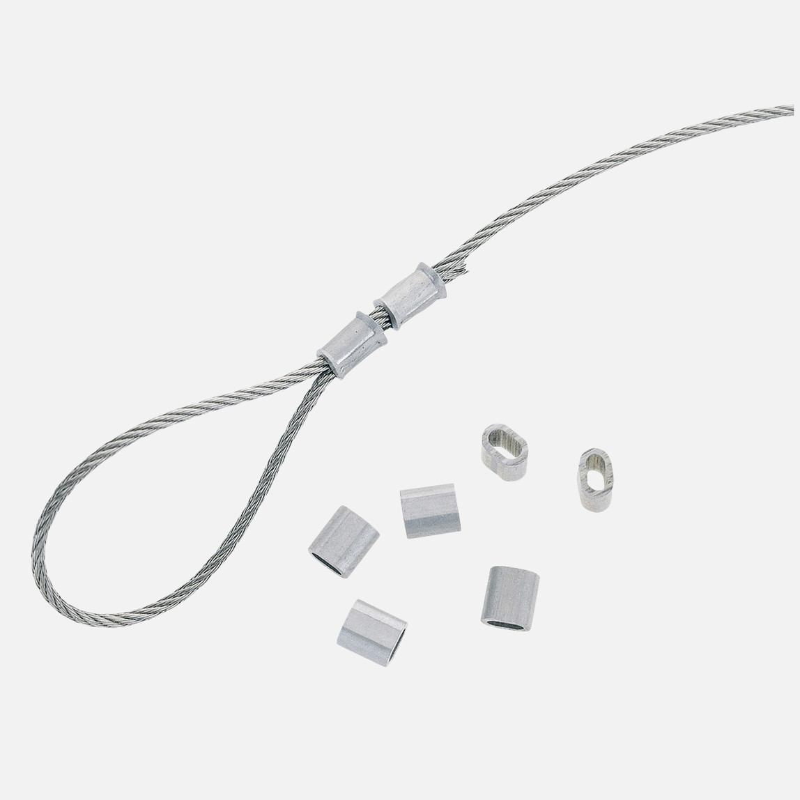    Stabilit Halat sıkma Kelepçesi 3 mm, 10 Adet  