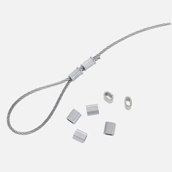 Stabilit Halat sıkma Kelepçesi 3 mm, 10 Adet 