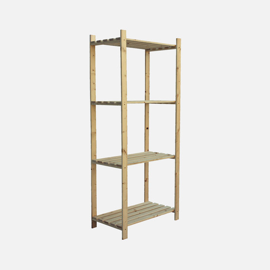 Regalux Heavy 4 Zeminli Ahşap Raf Sistemi