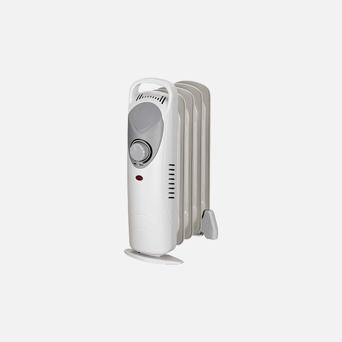    Voltomat Termostatlı 600 W 5 Dilim Elektrikli Radyatör Beyaz   