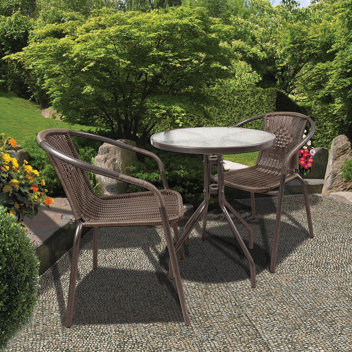    Sunfun Resin Wicker Rattan Sandalye   