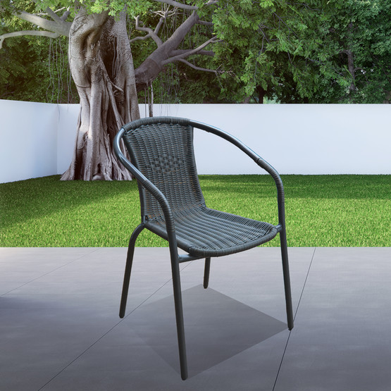 Sunfun Resin Wicker Rattan Sandalye  