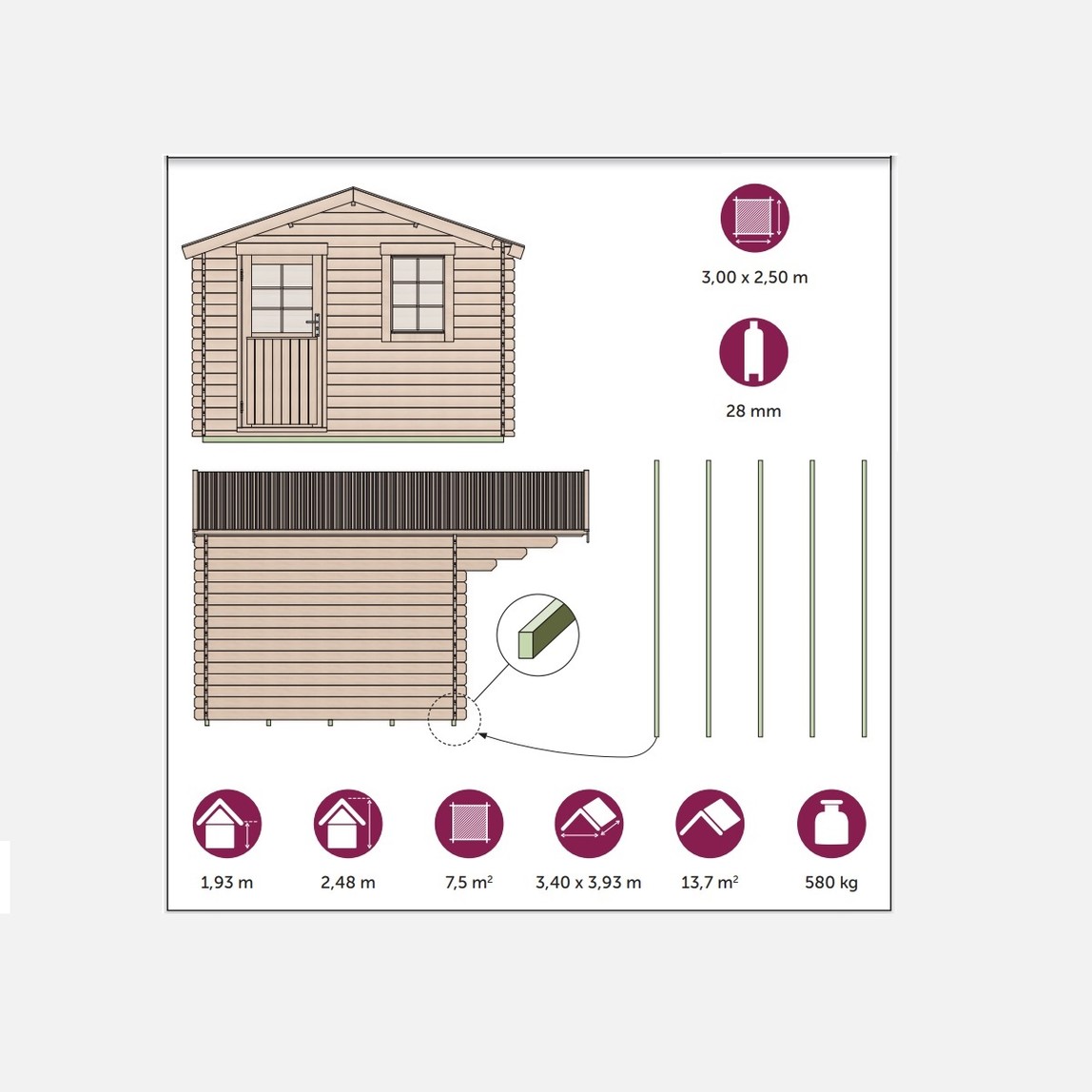    Stockholm Ahşap Alet Evi  