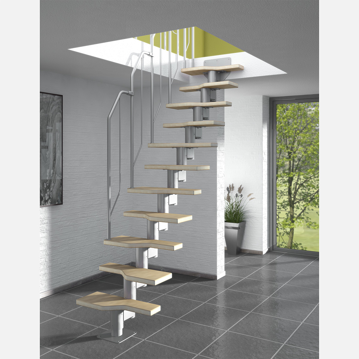    Star Stairs Athena Yan Merdiven   