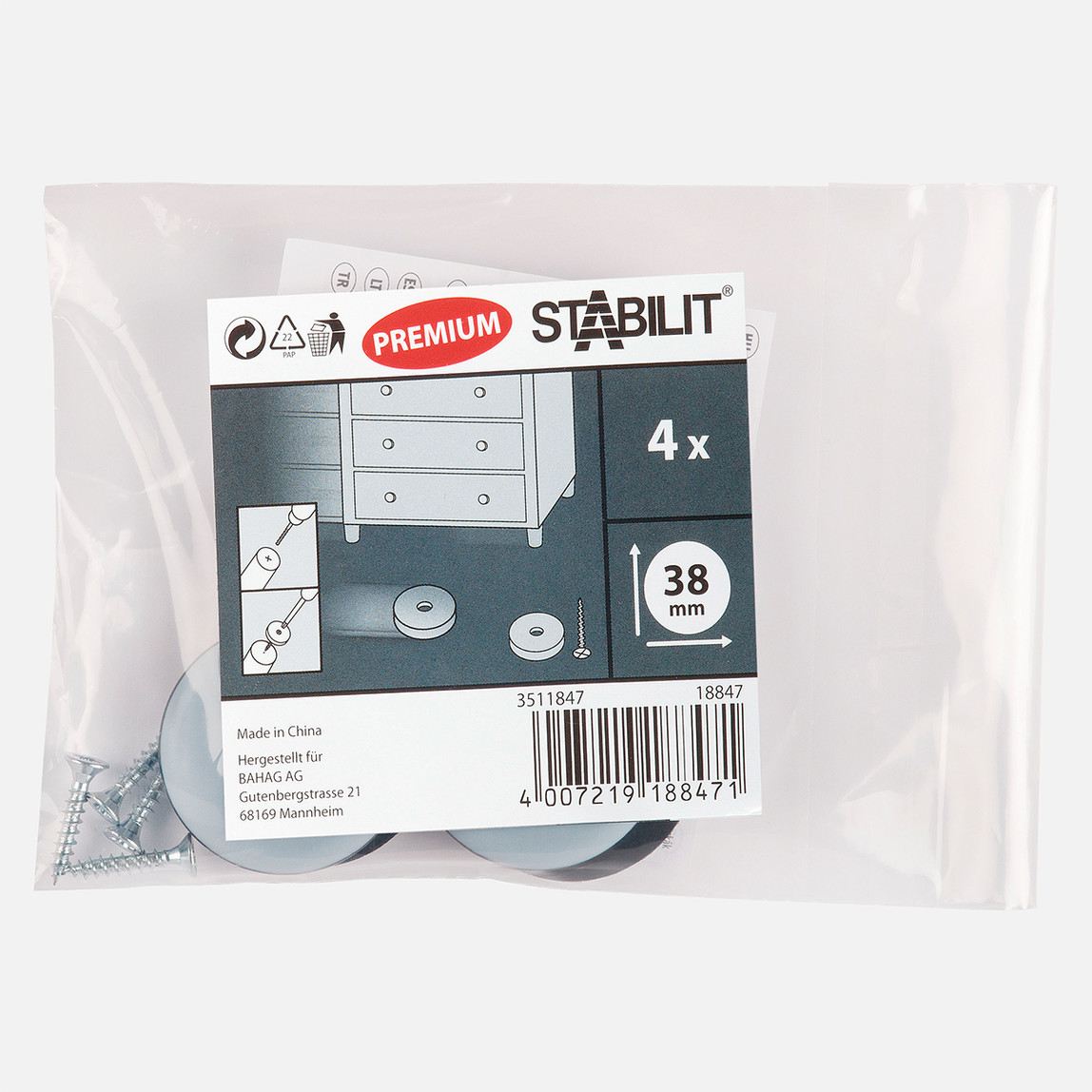    Stabilit Vidalı Keçe  