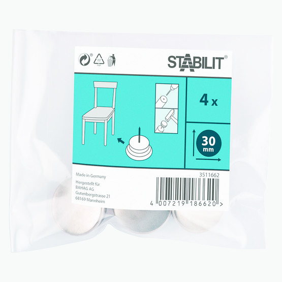 Stabilit Çelik Kayak Ağaç Mobilya İçin 