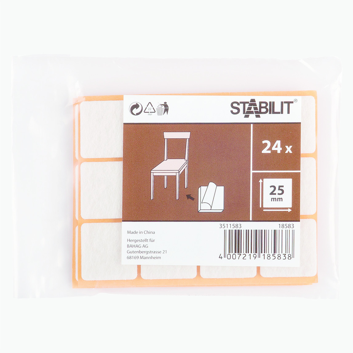    Stabilit Kendiliğinden Yapışan Keçe  