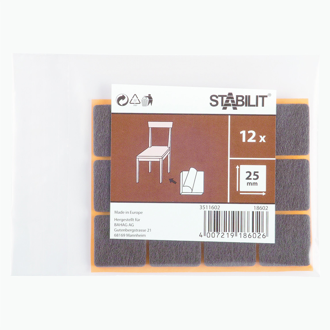    Stabilit Kendiliğinden Yapışan Keçe  