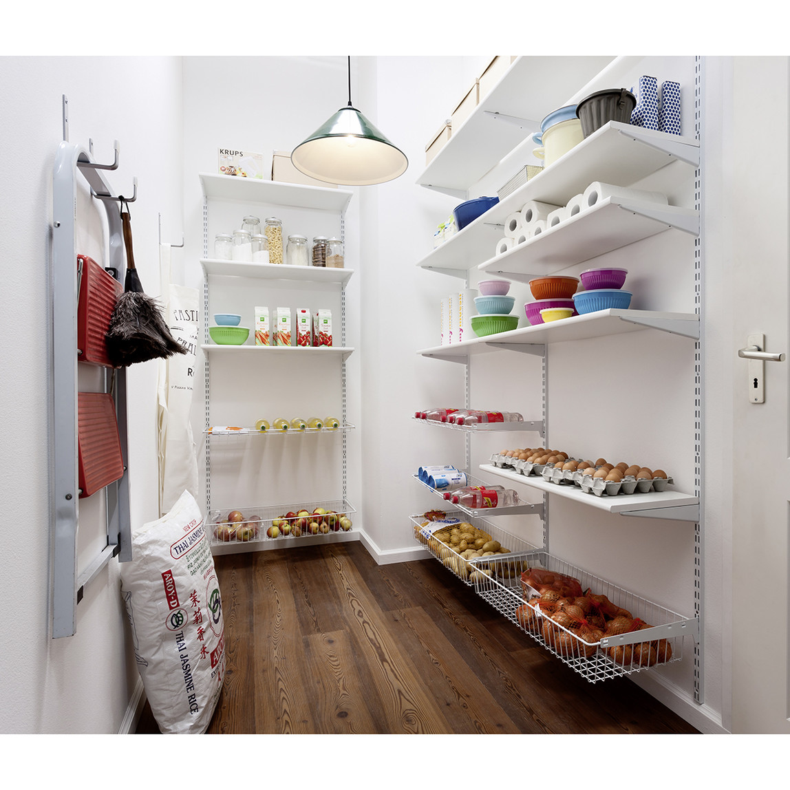    Element System Klasik Duvar Rayı EL 32 Beyaz  