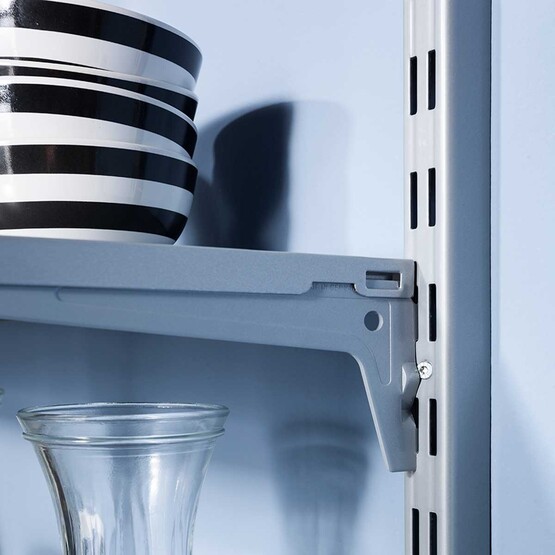 Element System Klasik Duvar Rayı EL 32 Beyaz/Alüminyum 