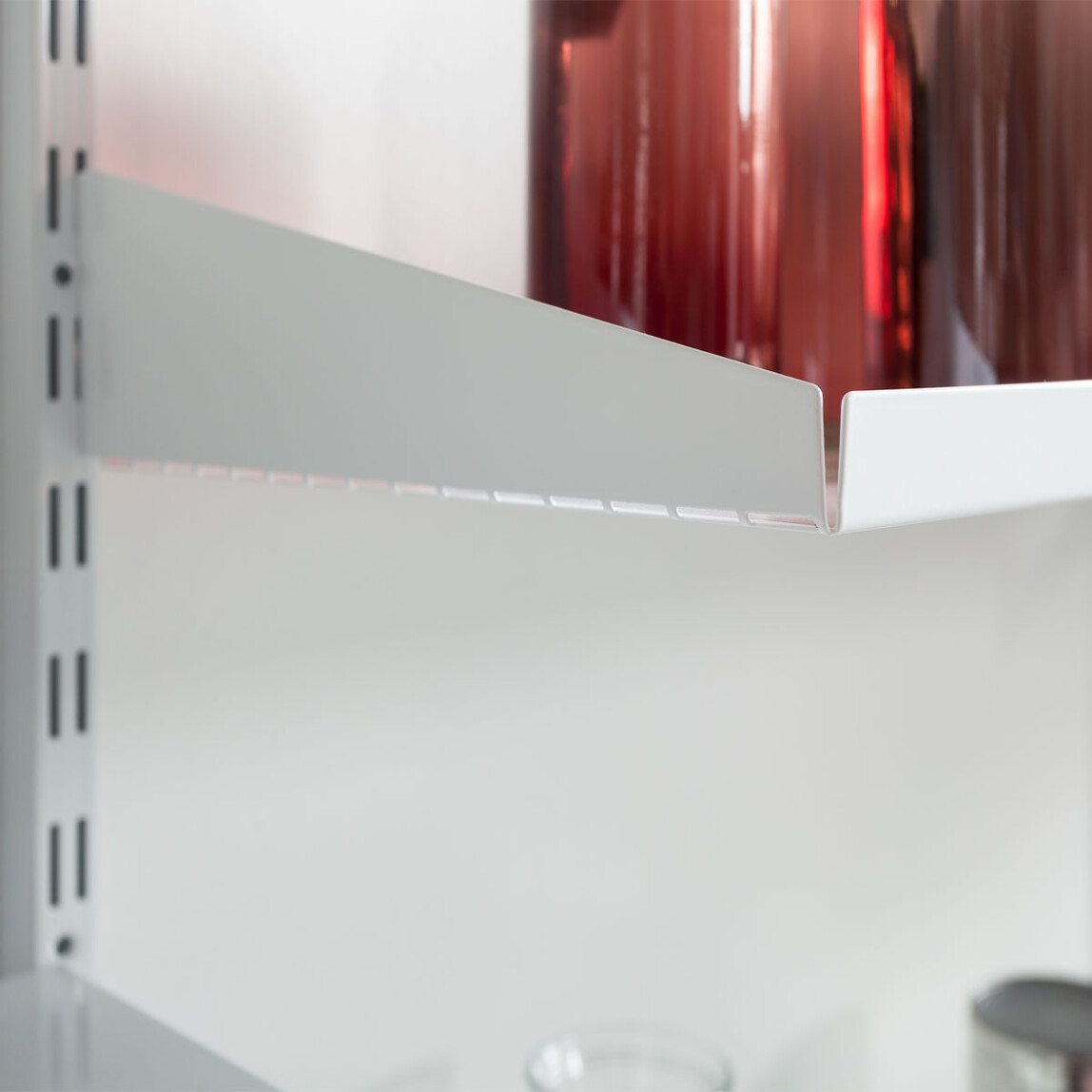    Element System Klasik Duvar Rayı EL 32 Beyaz/Alüminyum  