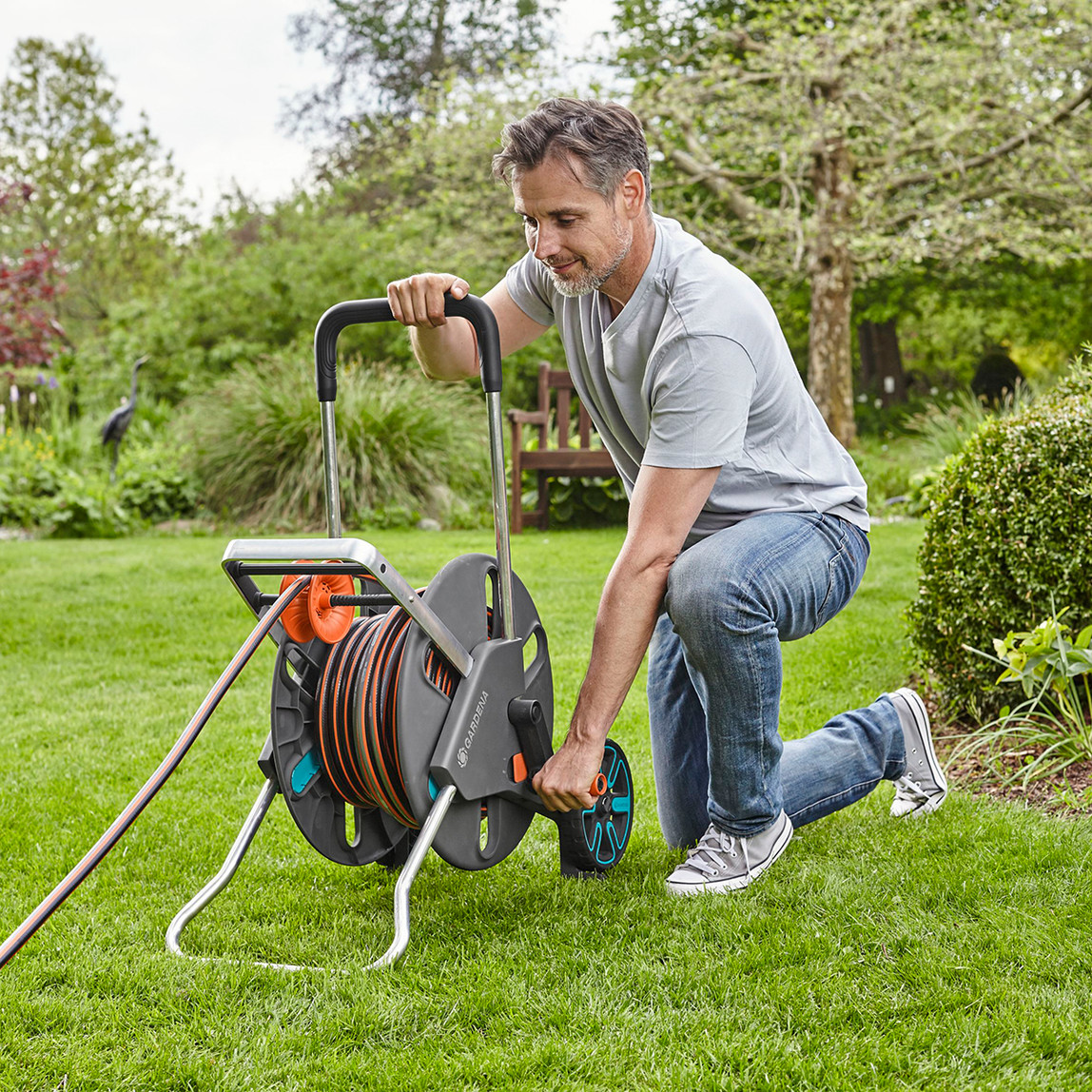    Gardena 18520-20 Hortum Arabası Aquaroll L   
