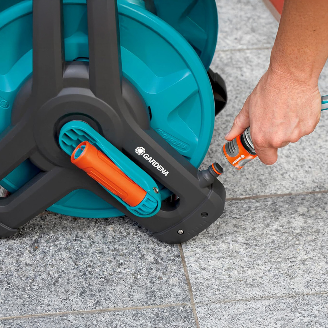    Gardena Duvara Monte Hortum Arabası Seti 08009-20 