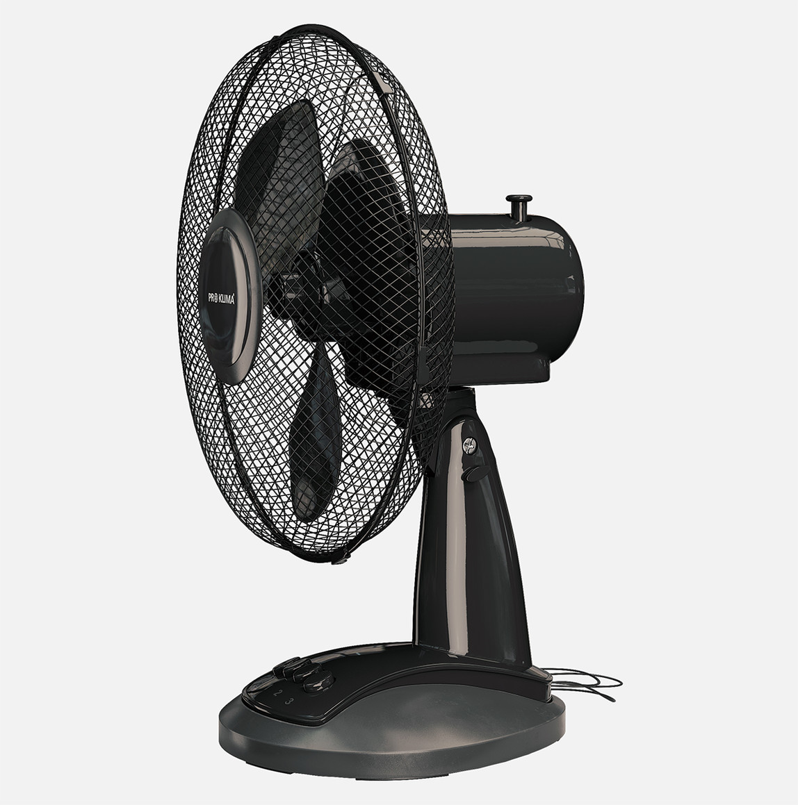    Voltomat Masaüstü Vantilatör 30 cm Siyah 