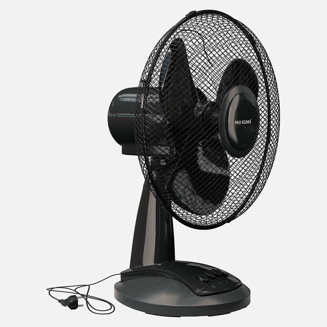    Voltomat Masaüstü Vantilatör 30 cm Siyah 