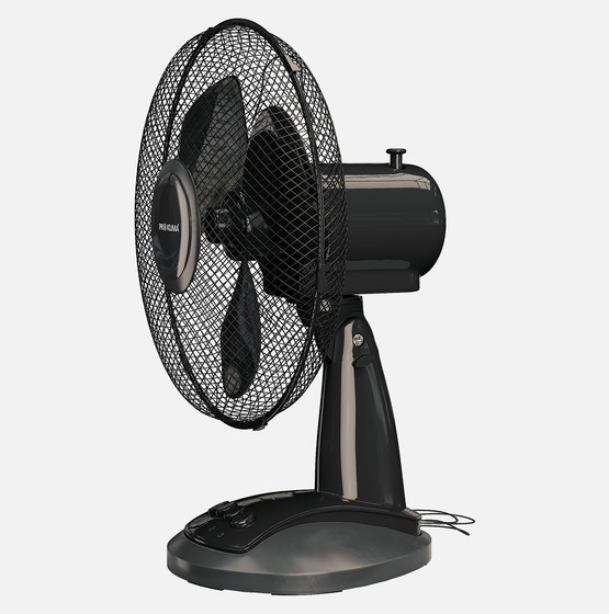 Voltomat Masaüstü Vantilatör 30 cm Siyah