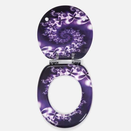 Poseidon Menekşe Klozet Kapağı 