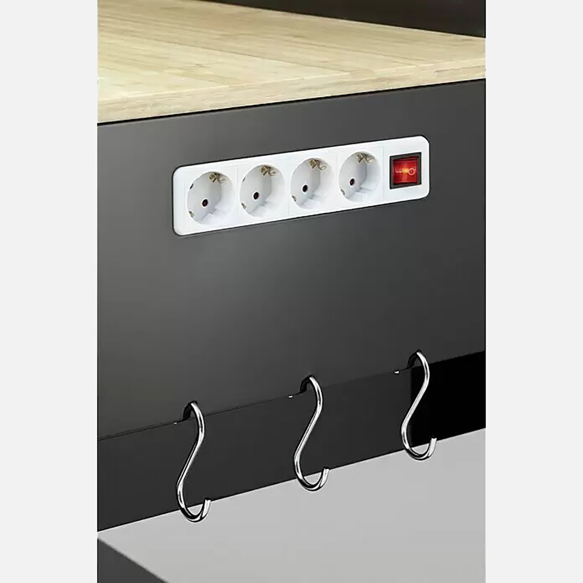    Wisent 3 Çekmeceli Işıklı Çalışma Tezgahı  