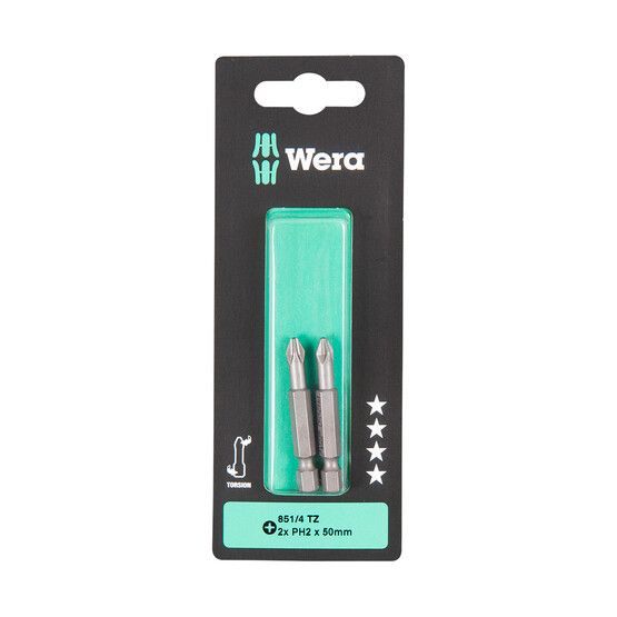 Wera 851/4 TZ PH2X50 mm Bits Uç Seti 