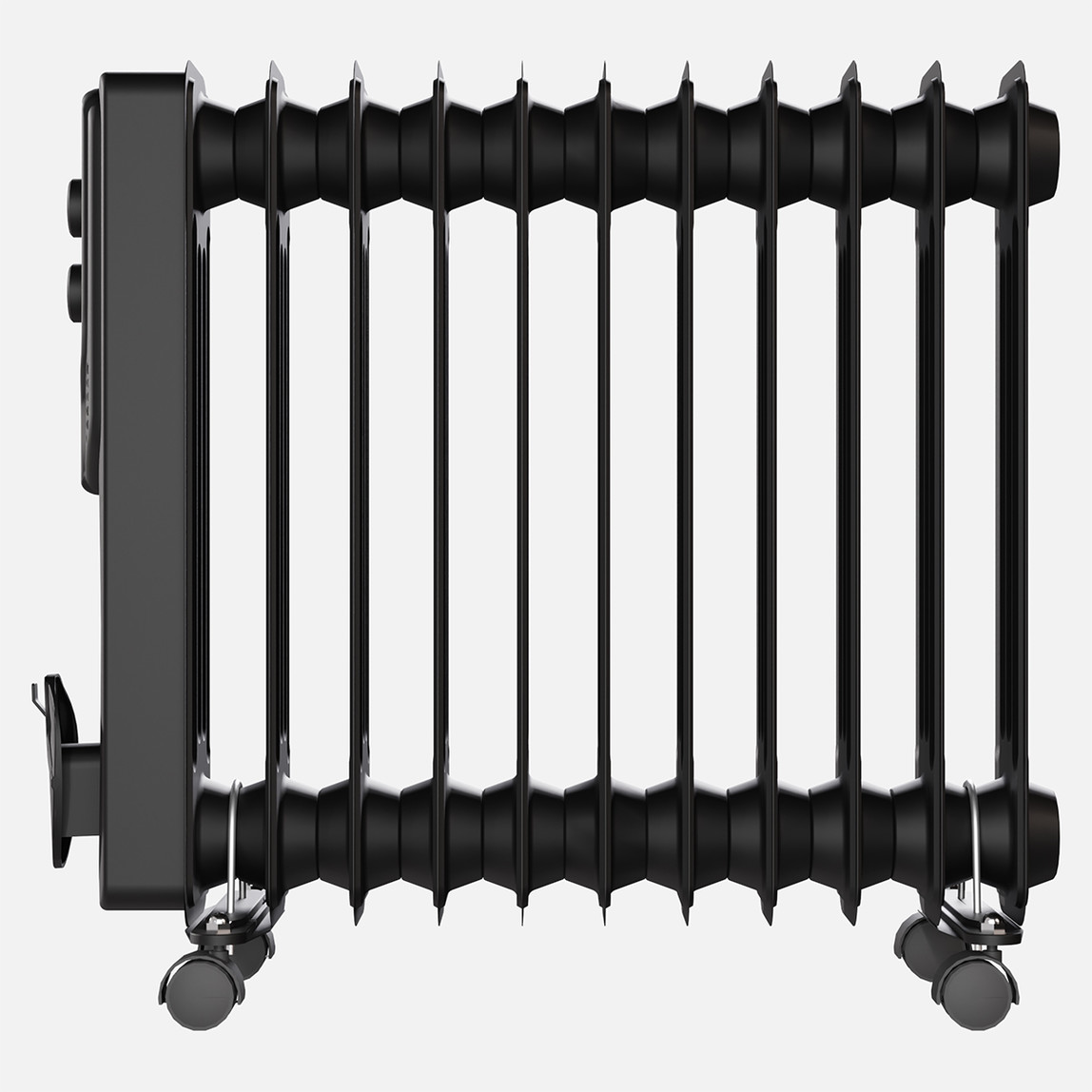    Voltomat Termostatlı 2500 W 11 Dilim Yağlı Radyatör Siyah   