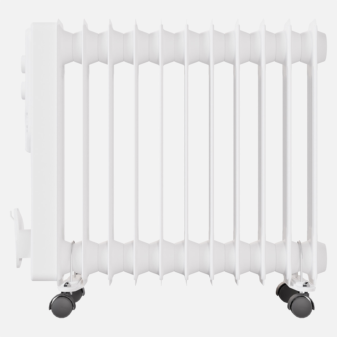    Voltomat Termostatlı 2500 W 11 Dilim Yağlı Radyatör Beyaz   