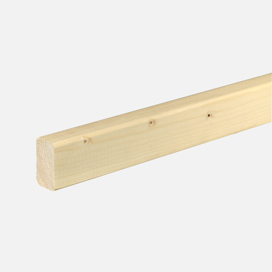 Neuhofer Yuvarlak Ahşap Çerçeve Çıtası  27x46 mm 240 cm