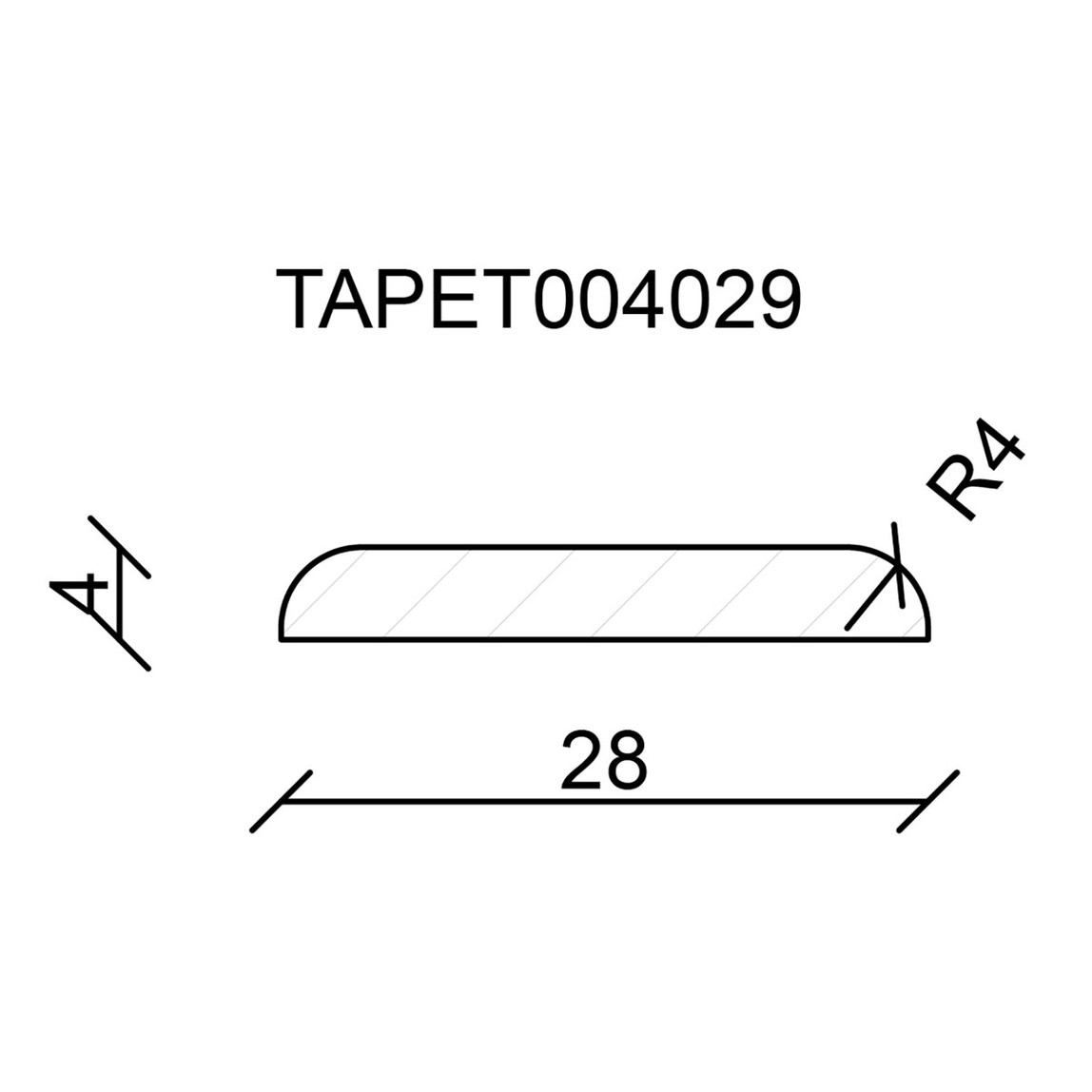    Neuhofer Duvar Kağıdı Çıtası 04x29 mm 100 cm  