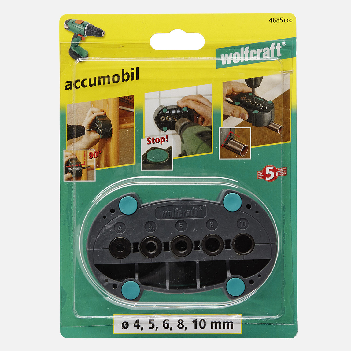    Wolfcraft Accumobil Basic Delme Yardımcısı  