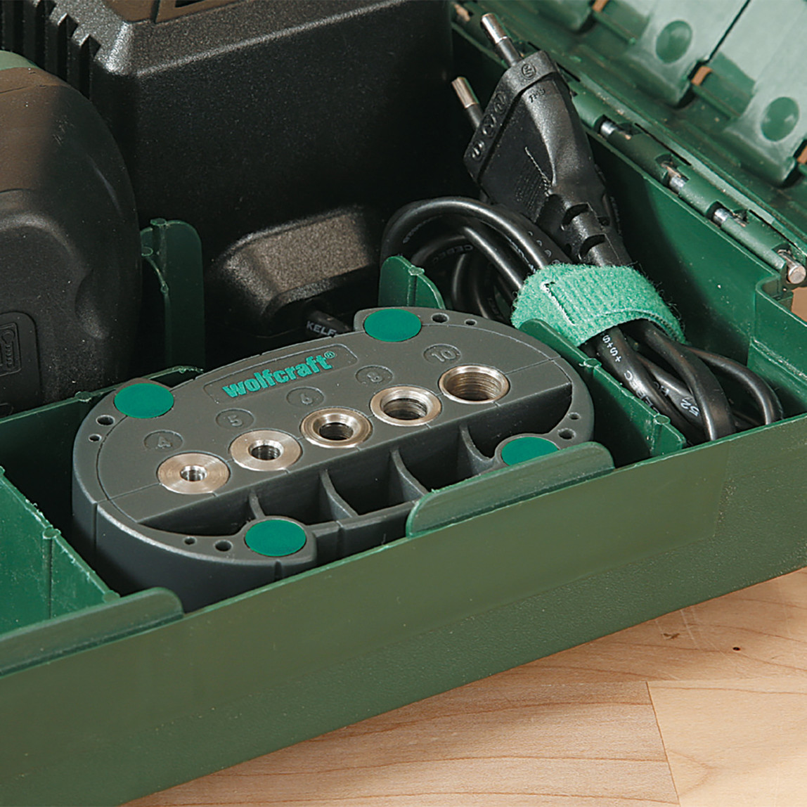    Wolfcraft Accumobil Basic Delme Yardımcısı  