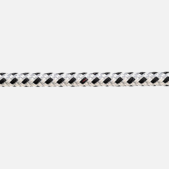Seilflecht Halat 16 mm Beyaz/Siyah 