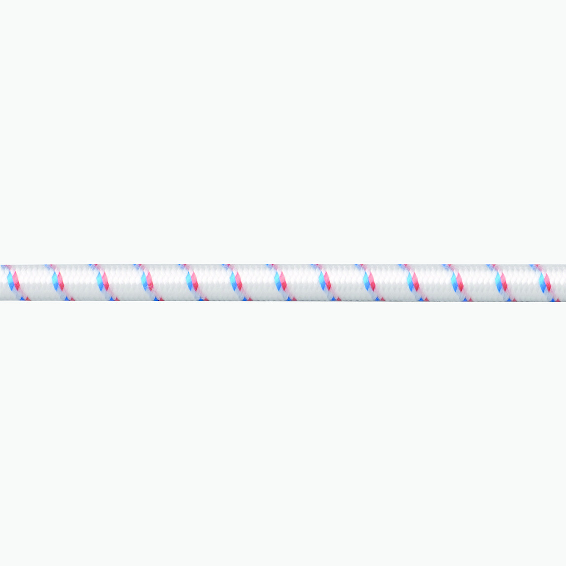    Seilflecht Lastik Halat Beyaz 5 mm  