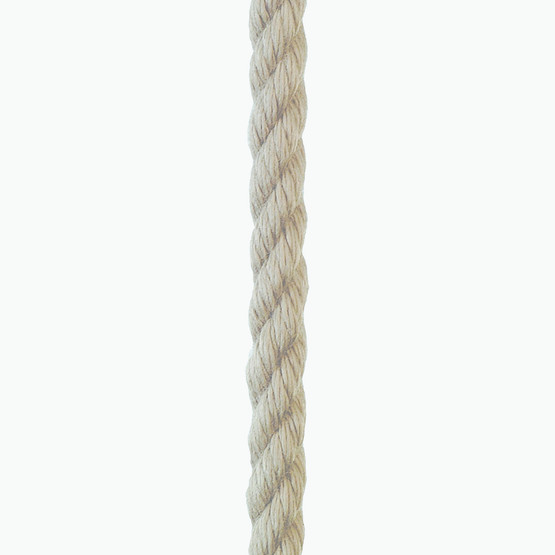 Seilflecht Halat Dondurulmuş 10 mm Doğal Renkte