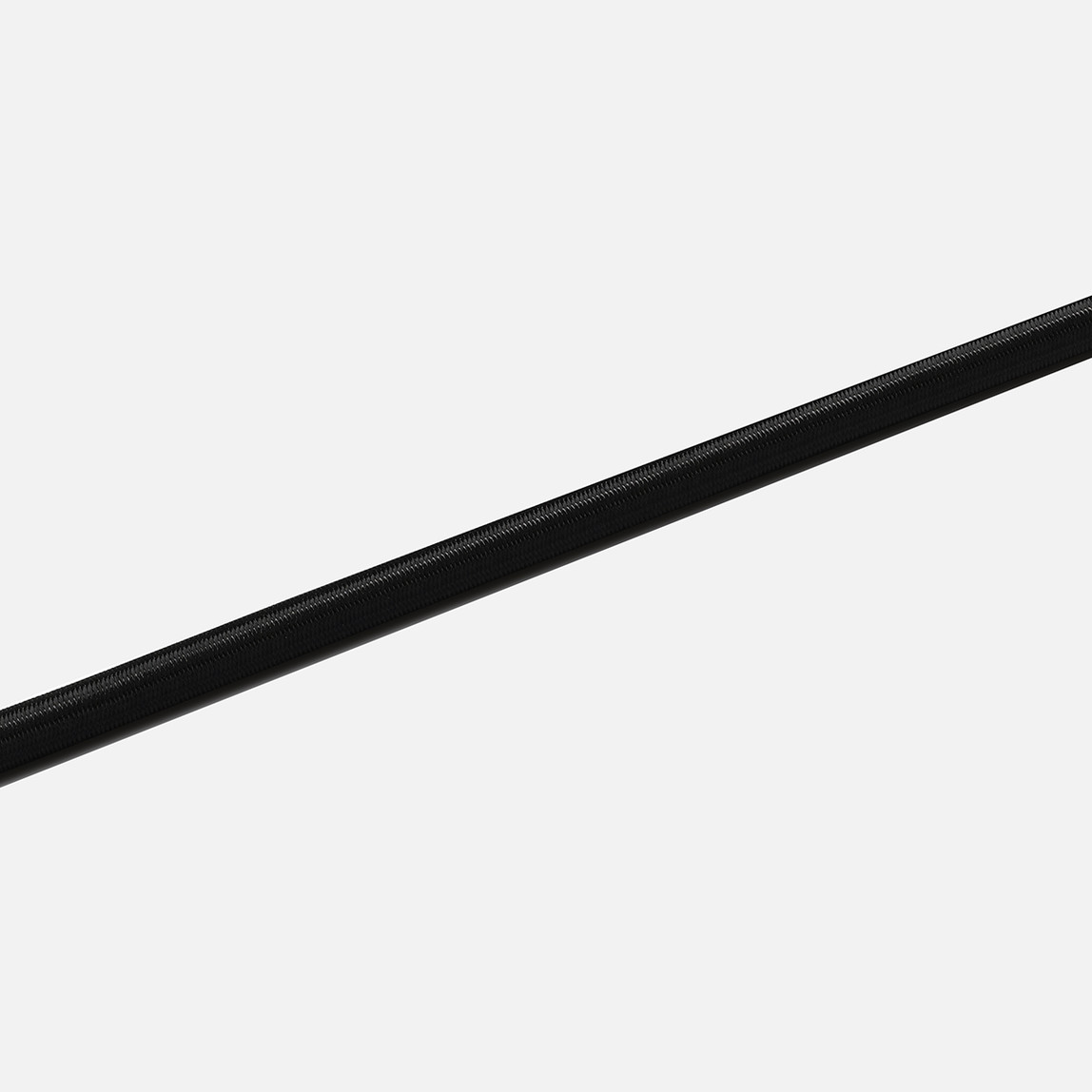    Seilflecht Lastik Halat Siyah  10 mm  