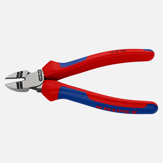 Knipex Fosfat Kaplama 160 mm Yan Keski (Kablo Siyirma Özelligi İle)  