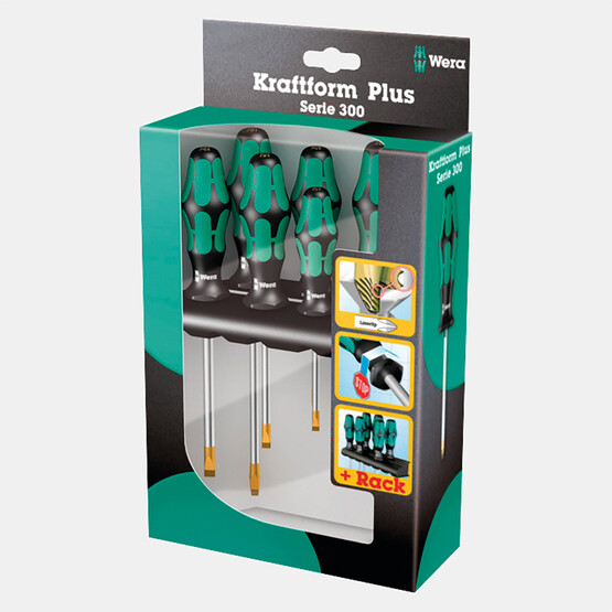 Wera 6 Parça 334/6 Tornavida Seti 