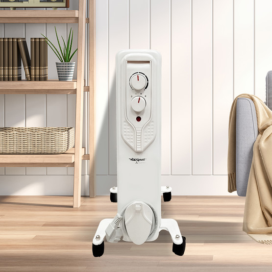 Voltomat Termostatlı 2000 W 9 Dilim Yağlı Radyatör Beyaz  