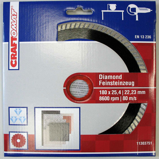 Craftomat Kesici Disk - İnce/Güçlü 180 mm Express 