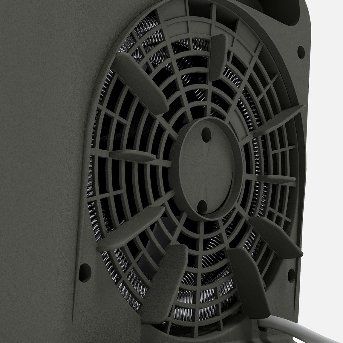    Voltomat 2000W Termostatlı Seramik Fanlı Isıtıcı 