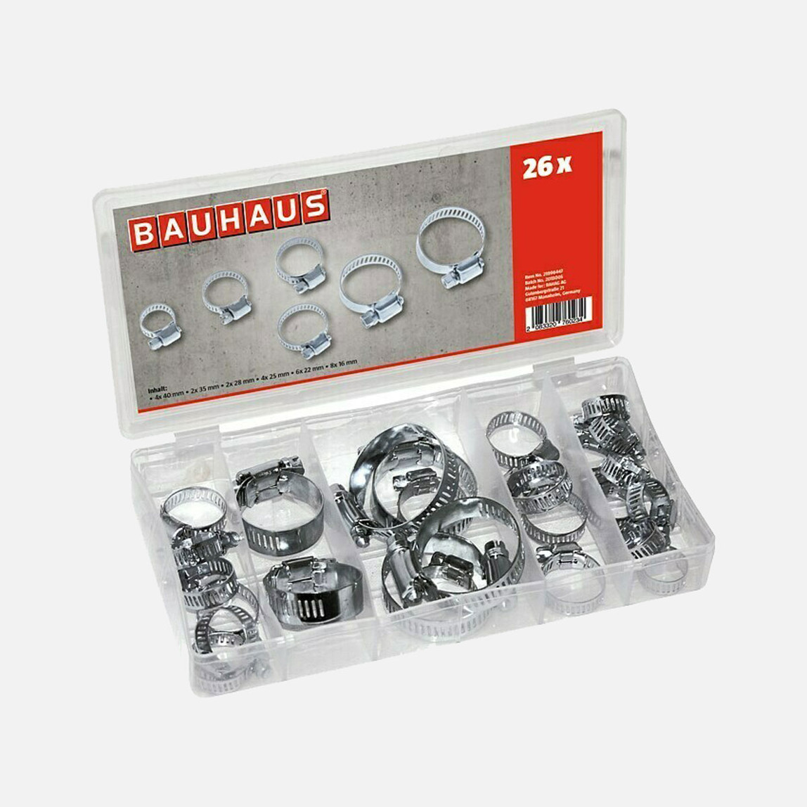    BAUHAUS Hortum Kelepçesi Seti 